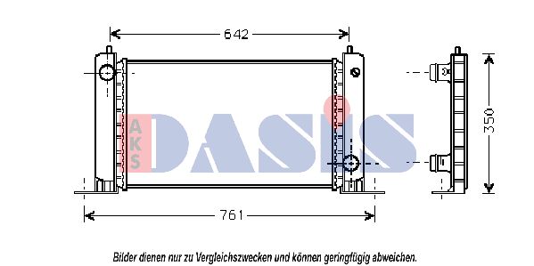 AKS DASIS Radiators, Motora dzesēšanas sistēma 080021N